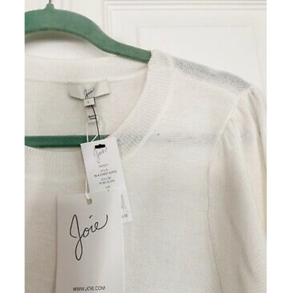💖HP💖 NWT Joie Noely Porcelain Sweater -  $268 L - Picture 6 of 6
